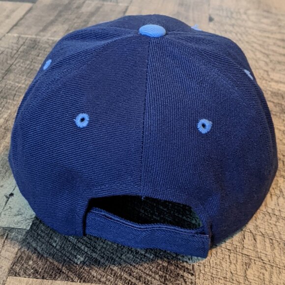 Cabo San Lucas Hat Embroidered Humpback Whale Blue Baseball Cap - Picture 4 of 6